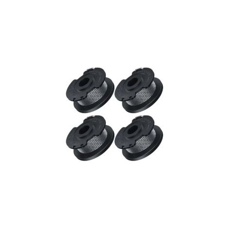 Filo per tagliaerba compatibile con Bosch, adatto per tagliaerba a batteria, contiene 4 pezzi F016800569 Bobina per tagliaerba - Crezuo (1/3)