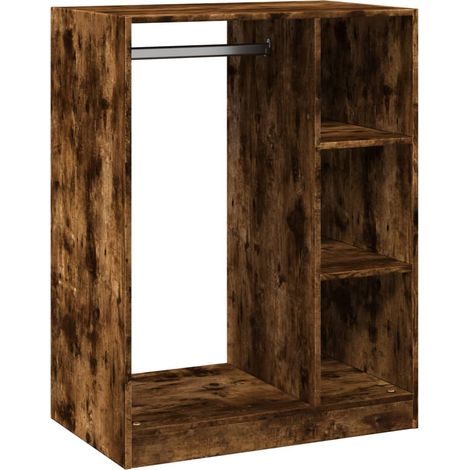 Maison Exclusive - Kleiderschrank Räuchereiche 77x48x102 cm Holzw