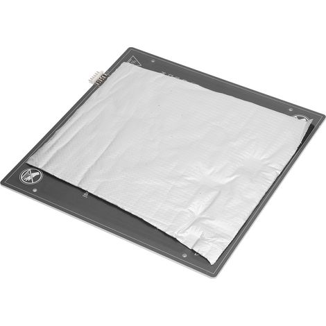 Plateau chauffant aluminium 24V 2.8Ω pour imprimante 3D Anet E16/A8PLUS, lit chauffant de rechange, accessoire de chauffe, résistance thermique, surface plane robuste. (1/5)