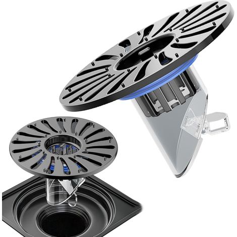 Robinet de vidange anti-odeurs , facile à installer en acier inoxydable , pour l'évacuation des eaux (1/5)