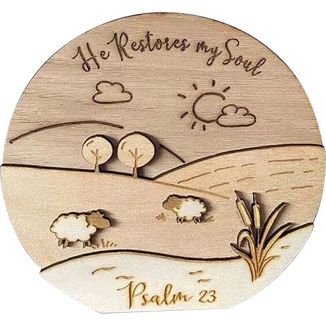 Weihnachtstischdekorationen aus Holz, Geschenkartikel, Holzdekorationen, Partyzubehör (A) (1/2)
