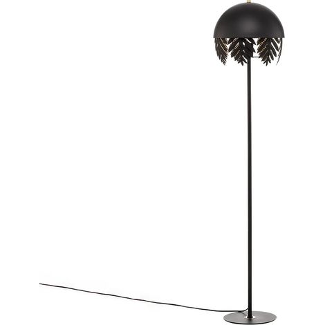 [GEBRAUCHT] B-Ware Lucande Stehlampe Stehleuchte Schwarz Gold Eisen Schalter 160 Cm E27 Led Leuchte