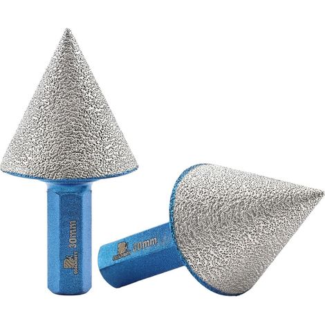 Diamantfräser 30mm Löcher Porzellan Keramik Fliesen 2 30mm Hex Shank (1/5)