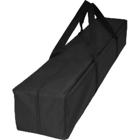 Sac pour tente, trépied, parasol, pied d'éclairage, sac de transport pour trépied (type sac à main), sac pour mât de tente portable, pour microphone, noir, 80 x 20 x 20 cm, Classique (1/5)