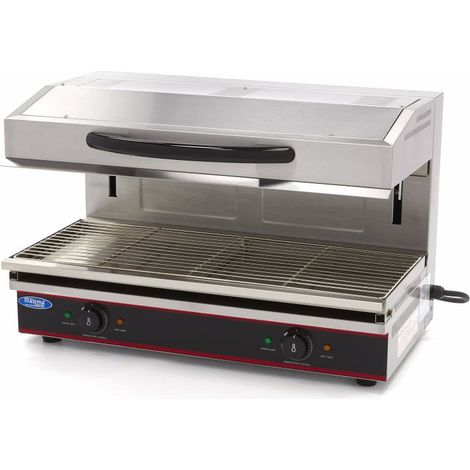 Salamandre professionnelle - 79 x 32cm - 5600W - avec élévateur - Maxima