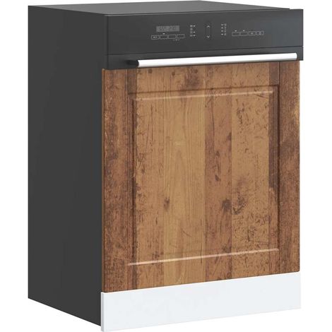 Geschirrspülerblende Porto Altholz-Optik 60x1,5x57 cm (1/5)