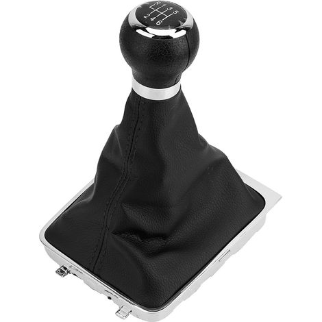 Manchon de levier de vitesse manuel 6 vitesses pour Passat B6 3C 2005-2010, kit de couverture en cuir (1/5)