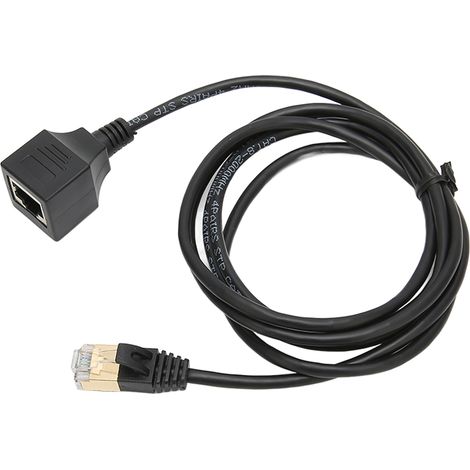 Câble Ethernet CAT8 OD 3.8mm Ultra Fin RJ45 Mâle/Femelle 10 Gbit/s 1.5m (1/5)