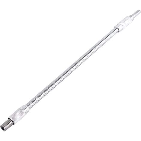 Arbre Flexible Tige d'Extension Flexible 1/4" pour Tournevis Perceuse Electronique (300 MM) (1/5)