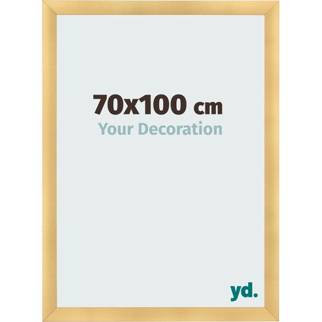 yd. - Cadre photo 70x100 - Or Mat - MDF - Pisa (1/5)