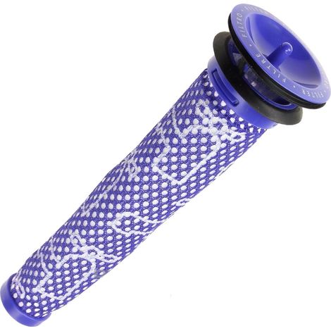 Dyson filtro lavabile cilindrico viola scopa aspirapolvere DC40 DC42 Allergy (1/2)
