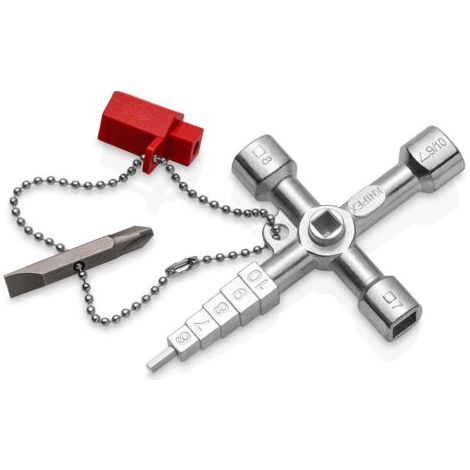 KNIPEX 00 11 04 Profi-Key für gängige Absperrsysteme 89 mm (1/4)