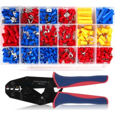 Jeu de Embouts de Câble, 350 Embouts avec Fonction de Serrage à Vis pour Câbles de 0.5-6mm² (1/5)