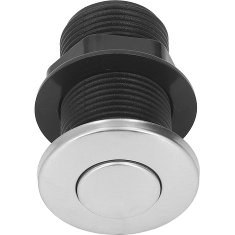 Interrupteur pneumatique pour broyeur de déchets alimentaires, bouton en acier inoxydable, interrupteur de démarrage pour baignoire de massage pneumatique 125/250 V (1/5)