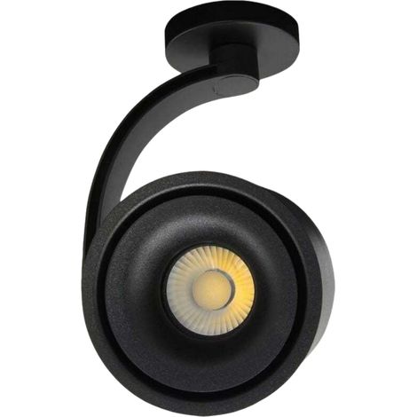 Plafonnier LED - 10 W - Réglable En Intensité - Couleur Lumineuse Chaude 3000 K - Aluminium - IP20 - Pour Intérieur Sec - 19 5 X 10 X 8 5 Cm - 1 Pièce (1/5)