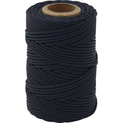 Corda da Barca Blu Reale 50 m Poliestere vidaXL