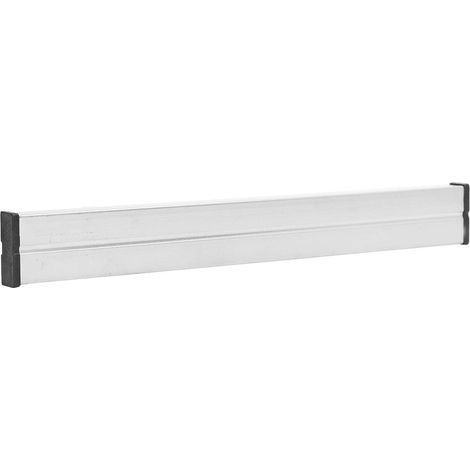 Doppelseitige magnetische Messerleiste, robuste Wandhalterung aus silberfarbenem Edelstahl, Aufbewahrungsorganizer für Messer und Werkzeuge, Klebestreifen FH2-300 (1/5)