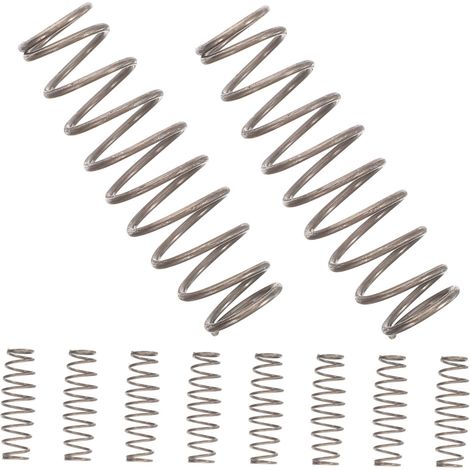 Lot de 10 ressorts de rechange pour sécateurs - Ressort de coupe précis en acier inoxydable - Ressort de pression durable pour sécateurs - Léger - Pratique - Convient pour un sécateur (1/5)
