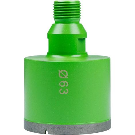 Broca diamantada para perforación en húmedo EIBENSTOCK Ø 63 mm, 40 mm
