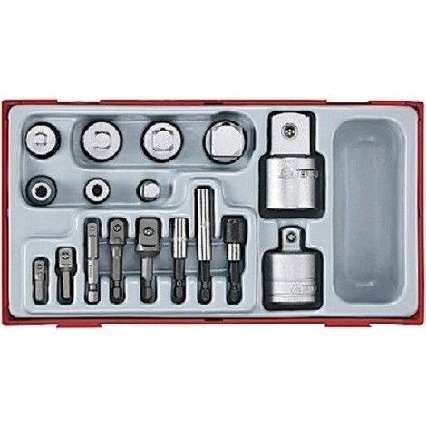 Juego de 17 adaptadores TENGTOOLS TTADP17