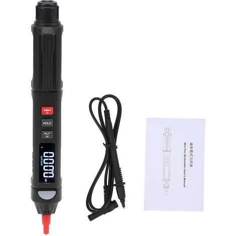 ET8908 Testeur de Tension Numérique DC1000V/AC700V Multimètre Automatique à Pince Portatif Outil de Détection (1/5)