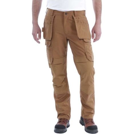 PANTALON MULTIPOCHES STEEL Marron - 211 - CARHARTT - 103337 38 (1/5)