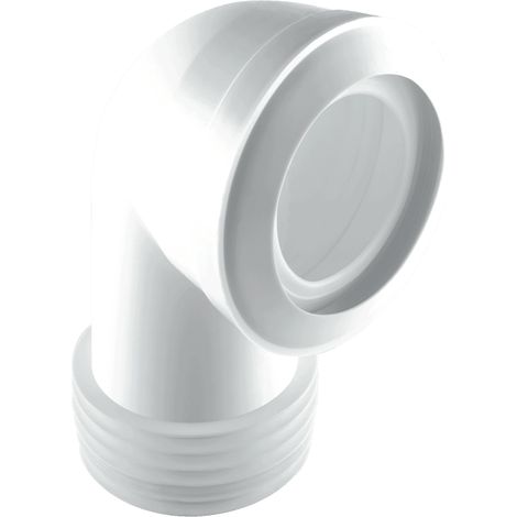 McAlpine MAC-8 97-107mm Inlet x 4"/110mm Outlet 90 Degree Bend MACFIT WC Connector