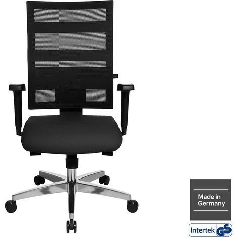 TOPSTAR Chaise de bureau X-Pander avec accoudoirs noirs inclus (1/3)