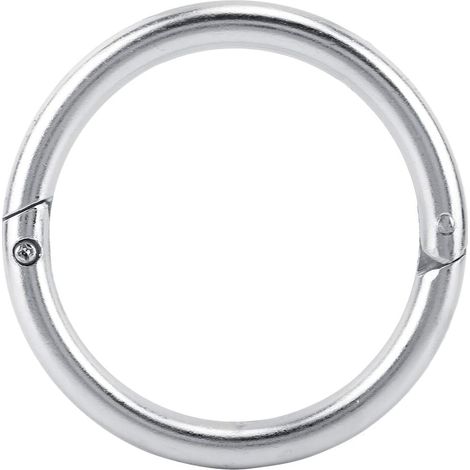 Anneau de Nez de bétail Anneau de Nez de Taureau en Acier Inoxydable Accessoire d'élevage de bétail Pinces de Nez de Taureau de bétail Anneaux de Piercing Cerceau(M) (1/5)