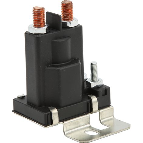 Relais de démarreur automobile 4 broches 12 V 500 A, interrupteur marche/arrêt métallique, contacteur de démarrage automatique universel pour automobiles (1/5)