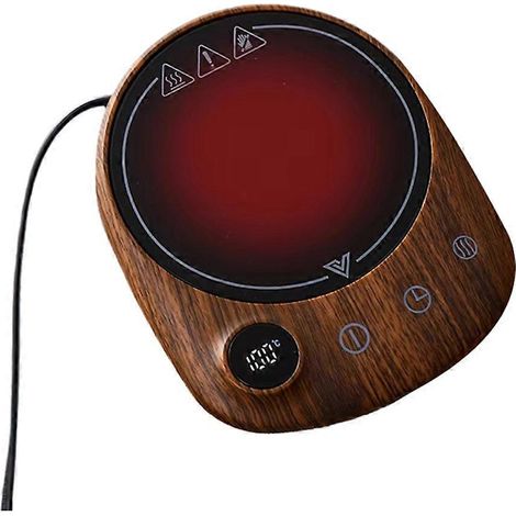 Intelligenter Tassenwärmer, 100 °C, 200 W, ideal für Kaffee, Tee und andere Heißgetränke. 5 Temperaturstufen. US-Stecker. (1/5)