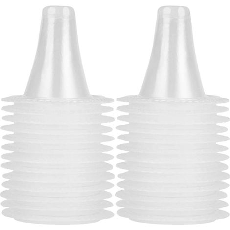 200pcs Ear Tips for Braun Thermometer, Replacement Probe Filter Covers Lens Protection Caps, Refill Cover for Different Types of Digital Thermometers (1/5)