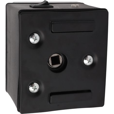 Moteur de rôtissoire électrique en alliage d'aluminium pour barbecue, couple élevé de 70 kg, étanche, avec interrupteur marche/arrêt. (1/5)