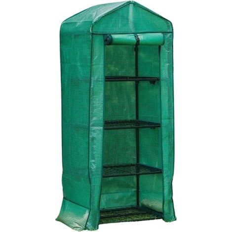 Serre de jardin 4 étages avec housse Grow (1/5)