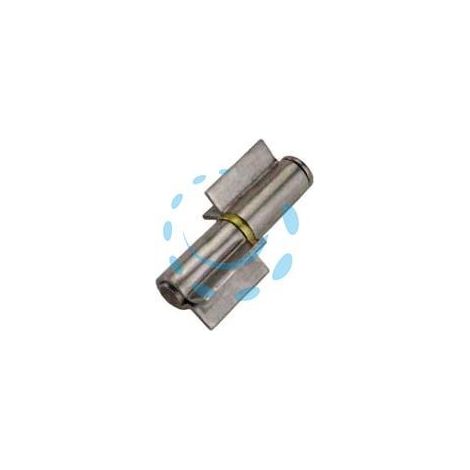 CERNIERE A SALDARE A DUE ALI APERTE CON CUSCINETTO ART.120 - mm.180x ø 28