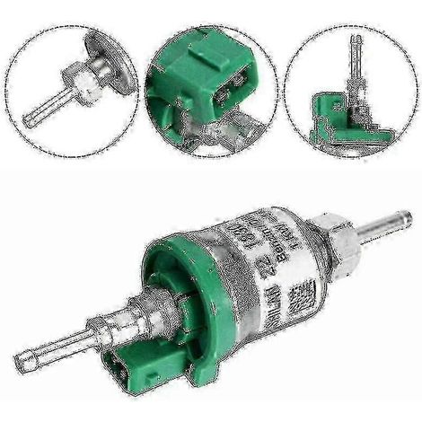 12-V-5-kW-Kraftstoffpumpe aus Metall für Kfz-Heizungen, kompatibel mit Diesel- und Druckluftheizungen. Extrem leise Universalausführung 0620. (1/5)