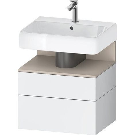 DURAVIT QA4393091180010 QTG WTU WH Ek. 590x470x590 Blanc Brillant Mt. H