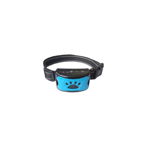 Collier anti-aboiement rechargeable pour chiens, collier de dressage pour petits,bleu (1/5)