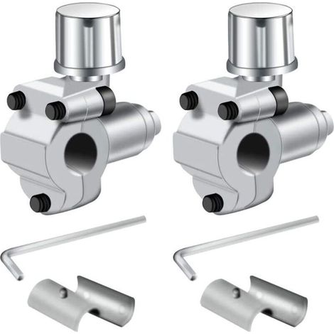 kits de vannes de perçage BPV-31, vannes de robinetterie pour réfrigérateur, compatibles avec les tubes de diamètre extérieur de 1/4 pouce, 5/16 pouce et 3/8 pouce pour les systèmes de chauffag (1/5)