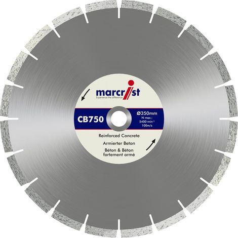 Beton-Trennscheibe CB750 600x25.4