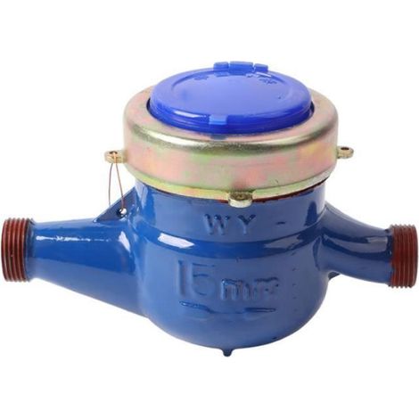 Compteur d'eau froide - - DN15 - Surveillance à distance - Haute précision - Boîtier métallique (1/4)