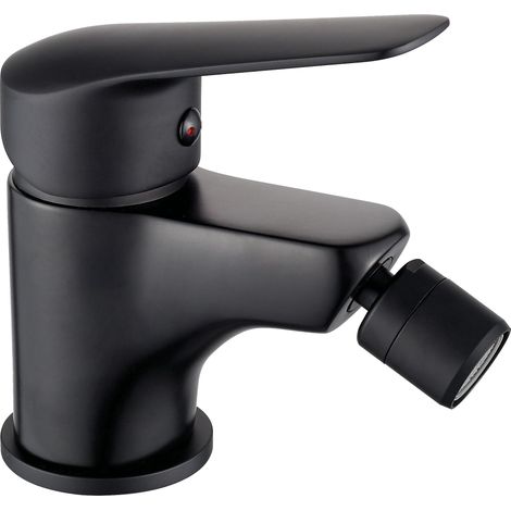 Rubinetto bidet monocomando nero opaco design moderno e funzionale Deante BORO BMON30M  Nero opaco