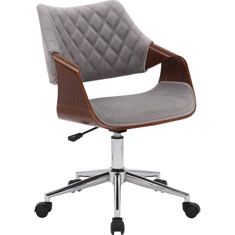 Silla de oficina Houston 1036 , 80x58x64cm, Con reposabrazos, Con ruedas, Mecanismo de la silla: Económico (1/5)