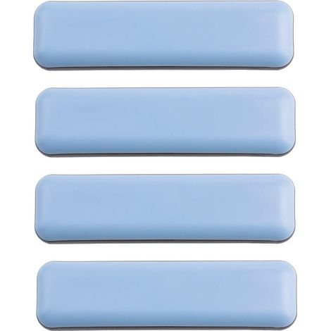Cyclingcolors – Set di 4 feltrini autoadesivi in Teflon 19 x 70 mm – Protezione per pavimenti in parquet – Riduce l'attrito e i graffi – Per mobili (1/2)