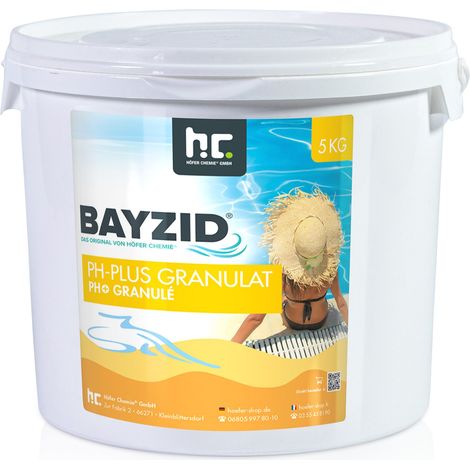 5 kg BAYZID® pH Plus Granulat für den Pool