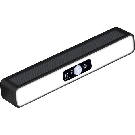COMELY Lumières Solaires Extérieures, Applique Solaire 36 Leds Lumière Blanche IP65, Applique Solaire Exterieur Detecteur de Mouvement pour Jardin, Terrasse, Garage [Classe énergétique A+++] (1/5)