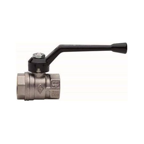ROBINET À BOISSEAU SPHÉRIQUE À PASSAGE TOTAL FILETAGE FF Taille : 3/4"  DN 20  PN 40