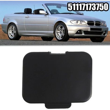 Die Teilenummer 51117173750 ist für die vordere Anhängerstoßstange des BMW 3er E46 Cabriolets der Baujahre 1998 bis 2006 geeignet. (1/4)