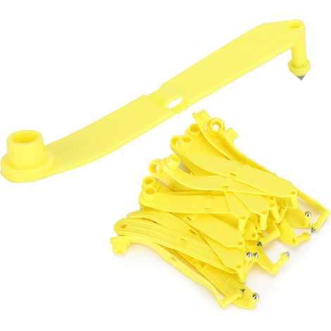 20 étiquettes auriculaires pour moutons, chèvres et bovins - Boucles d'oreilles et étiquettes d'identification pour animaux (1/5)
