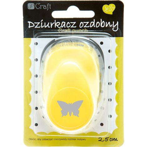 2,5 cm Schmetterlingsornamentstanze
